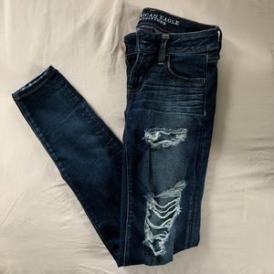 American Eagle distressed jeans